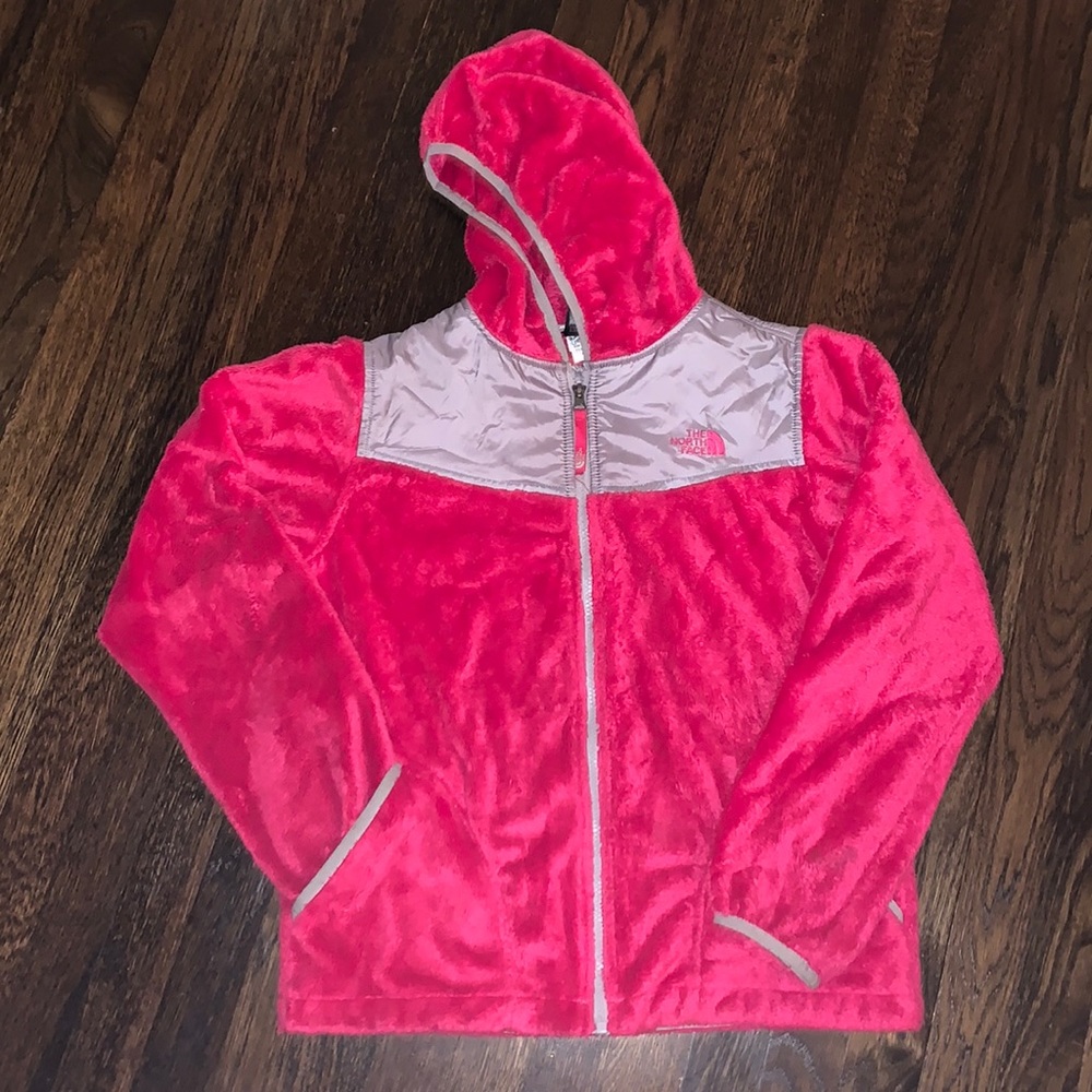 Pink North Face Fleece
